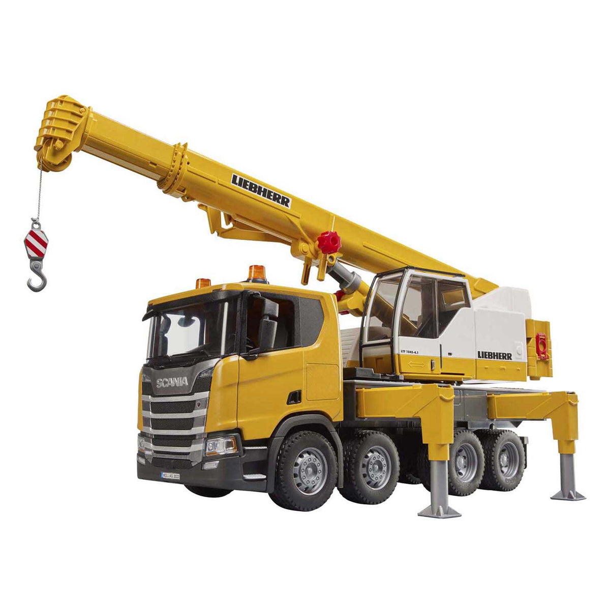 Bruder 3571 LKW Scania 560R Liebherr Kran mit LKW