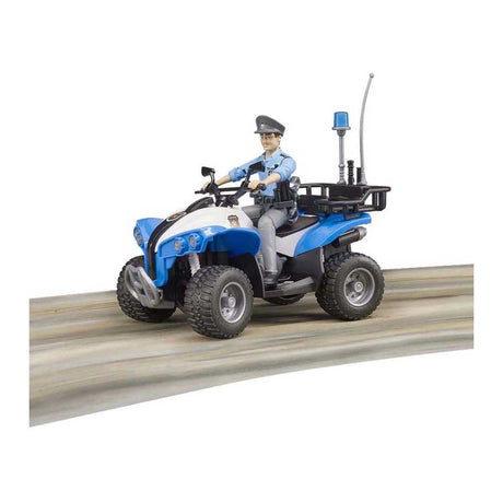 Bruder Bworld Police Quad mit Polizisten und Zubehör