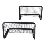 Engelhart Fußballtore schwarz, 2-tlg