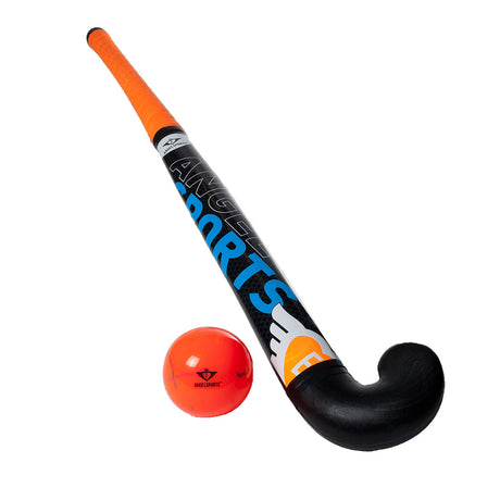 Angel Sports Hockey-Set Orange und Grün 30''