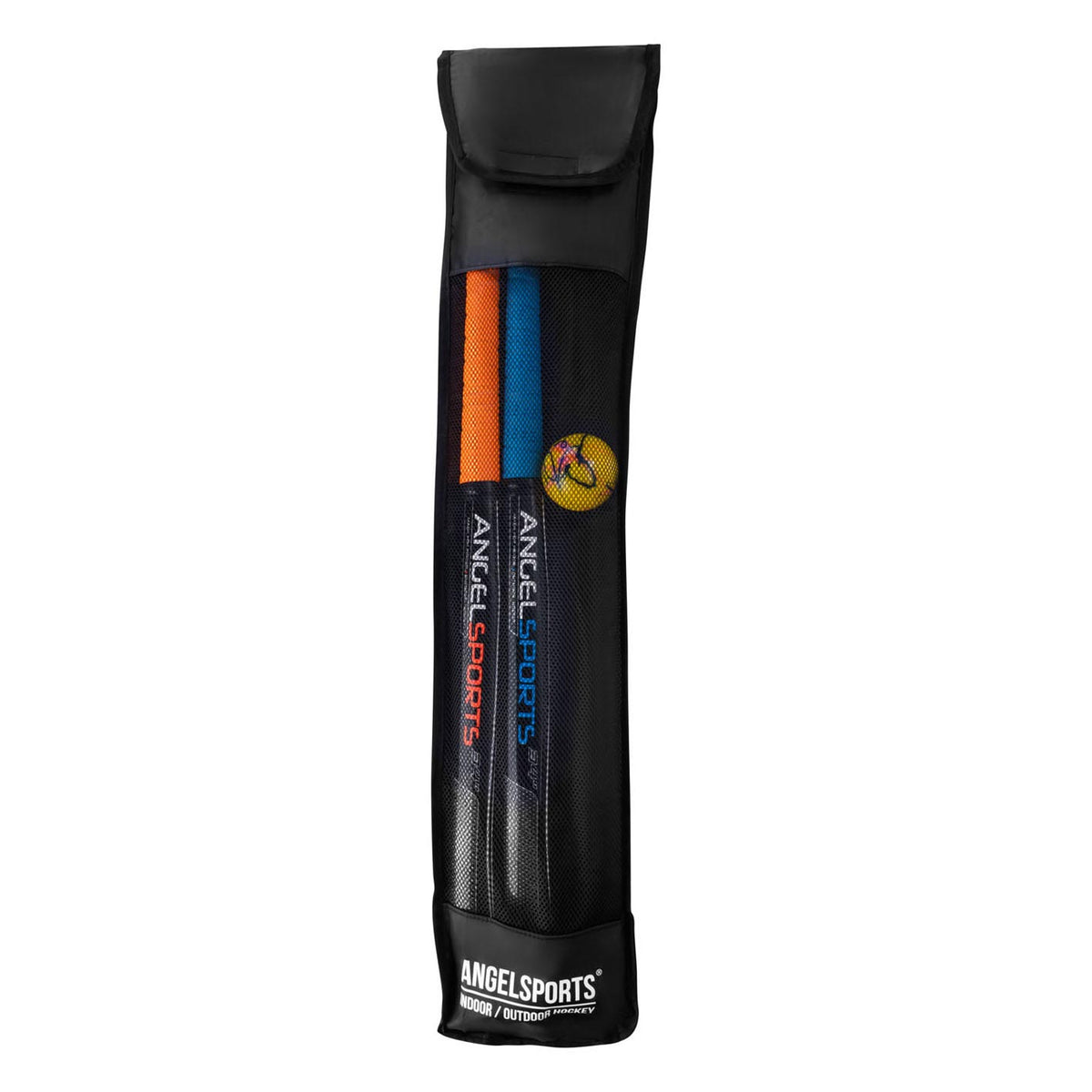 Angel Sports Hockey-Set Orange und Blau 34''