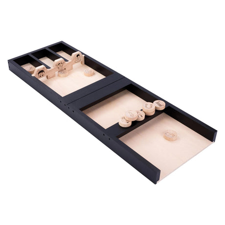 Kinder-Shuffleboard-Tiere aus Holz, 80 cm