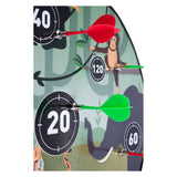 Magnetische Dartscheibe mit doppelseitigen Tieren