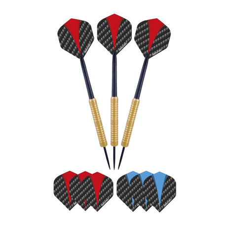 Abi-Holz-Cnet mit Sisal-Dartscheibe inkl. Dart-Set