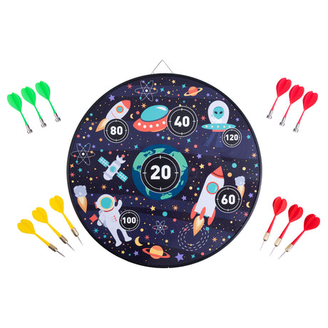 Engelhart magnetische Dartscheibe doppelseitig – Space