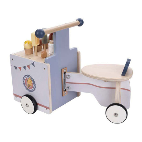 Jack Jacky Holz-Laufrad-Eiswagen