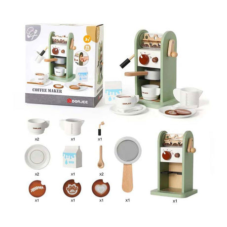 Dorjee Coffee Maker Junior Wood Mint Green