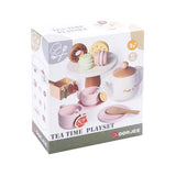 Teespielset aus Holz, 17-teilig