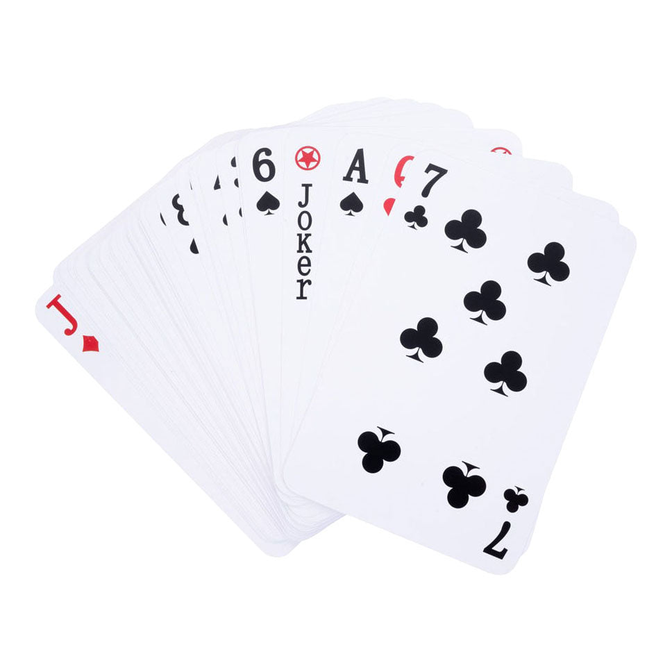 Spielkarten xxl 18,5 x 12 cm | 5 Stück