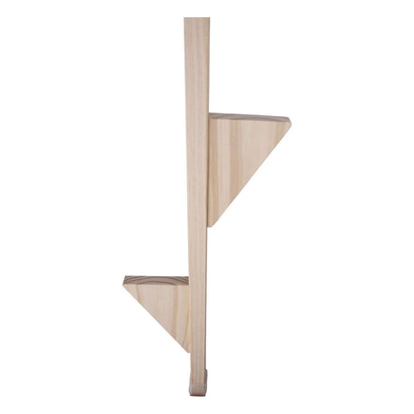 Weiße Stelzen aus Holz – 170 cm