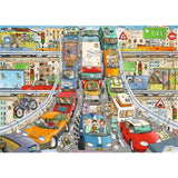 Ravensburger Puzzle-Comic - Verkehrschaos 1000 Teile.