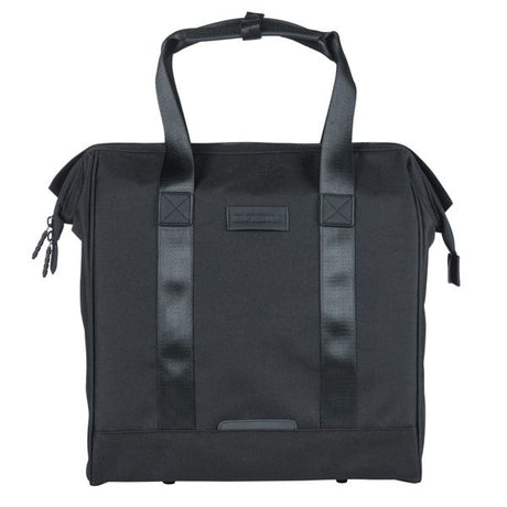 Basil Tasche Grand Fahrradshopper schwarz | Mikrofonhaken | 23l