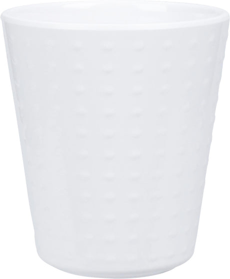 Melaminbecher von Excellent Houseware, weiß, 380 ml