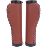 Edge Griff Set Leder inklusive Lockkling - Kamelbraun - 135 135 mm (Ladenverpackung)