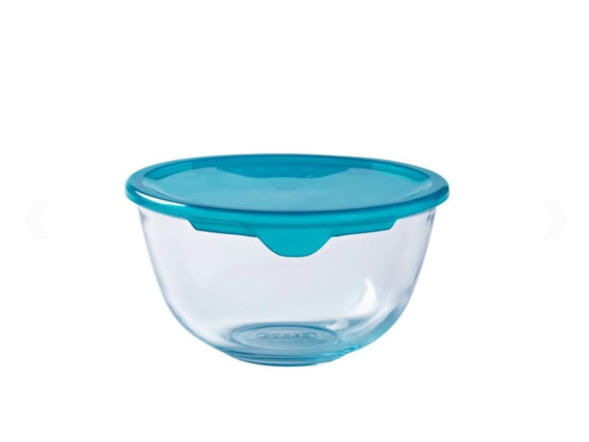 Pyrex-Rührschüssel mit Deckel 500 ml ø14 cm