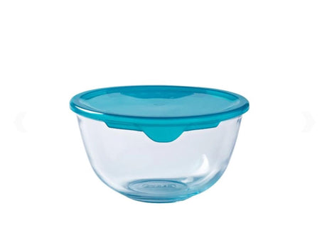 Pyrex-Rührschüssel mit Deckel 500 ml ø14 cm