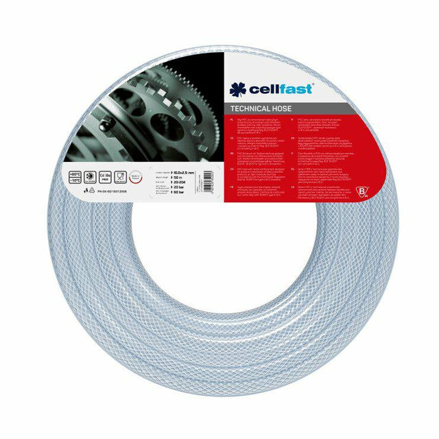 Cellfast technische slang, versterkt 12,5x2,0x50mb
