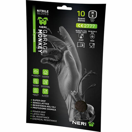 Beta garage apen handschoenen zwart roz. xxl 11 10szt.