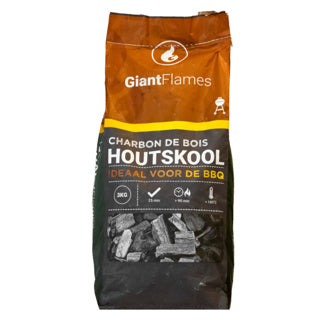 Giant Flames FSC Holzkohle 3 kg | 2 Stk