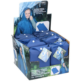 Poncho faltbar | 24 Stück