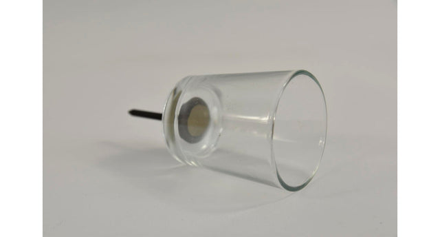 Waxineglas steker recht 5,5x6,5cm helder 24stuks