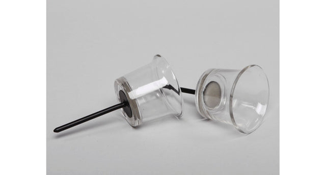 Waxineglassteker 24 stuks 7x5x5cm helder