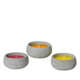 Citronella kaars wax 3 assorti buiten | 4 stuks