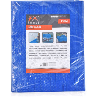Keine Markenplane 2x3 Meter blau | 2 Stk