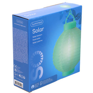 Solarlaterne Nylon 6 farbig sortiert | 4 Stück