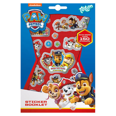 Paw Patrol Totum-Aufkleberbogen, 4 Stück.