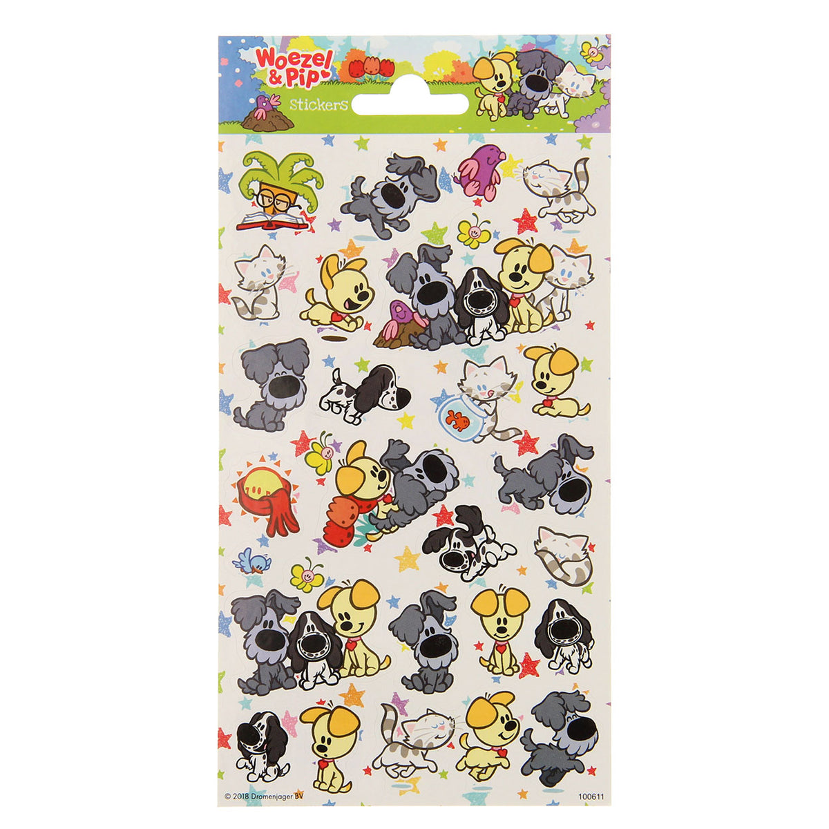 Totum Stickerbogen Woezel Pip