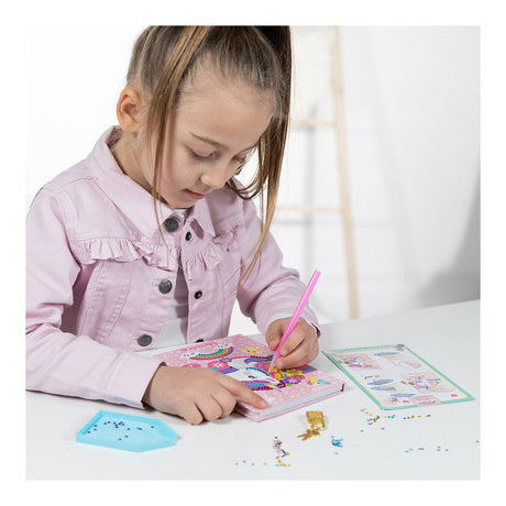 Totum Einhorn geheimes Tagebuch mit Schloss, Freundebuch | Geheimes Tagebuch, Diamantmalerei, Kunsthandwerk | Geschenktipp für Spielzeugmädchen