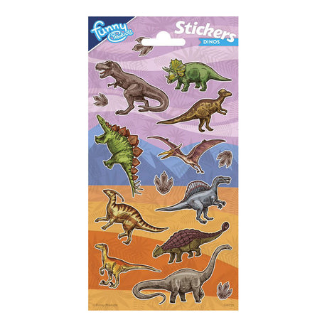 Totum Stickerbogen Dinosaurier, 14 Stk.