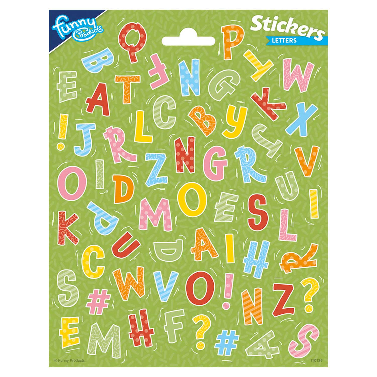 Totum-Stickerbogen-Buchstaben