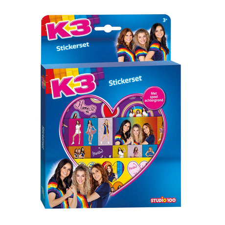 Totum k3 Aufkleberset