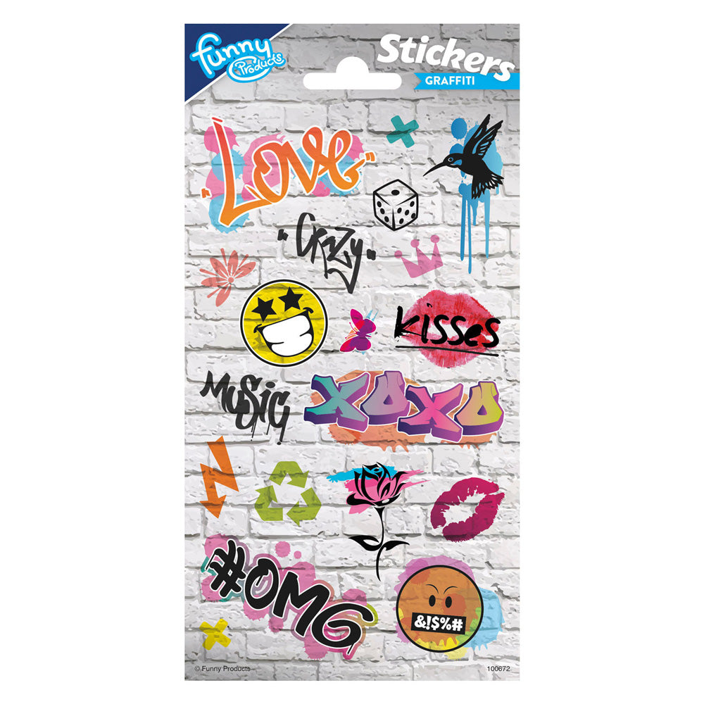 Totum-Graffiti-Aufkleberblatt