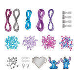 Totum Disney Stitch 3 in 1 Bastelset XL – Armbänder, Gipsabdruck, Diamantmalerei, Magnete und Schlüsselanhänger basteln – kreatives Spielzeug, Geschenktipp, Basteln für Jungen und Mädchen ab 5 Jahren