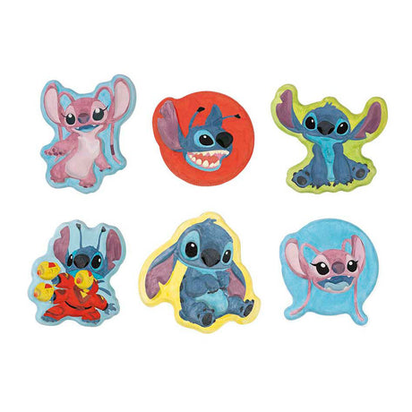 Totum Disney Stitch 3 in 1 Bastelset XL – Armbänder, Gipsabdruck, Diamantmalerei, Magnete und Schlüsselanhänger basteln – kreatives Spielzeug, Geschenktipp, Basteln für Jungen und Mädchen ab 5 Jahren