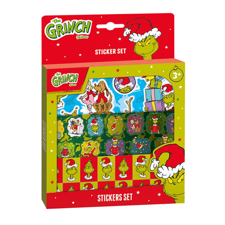 Kreatives Bastelgruppen-Totum-Aufkleber-Set Grinch