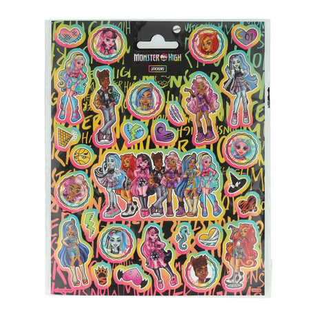 Kreatives Bastelgruppen-Aufkleberset „Monster High“.