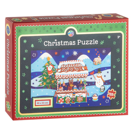 Creative craft group puzzel kerstmis 46x32cm - 35st.