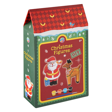 Creative craft group beschilder je eigen kerstfiguur - inclusief kwast en verf