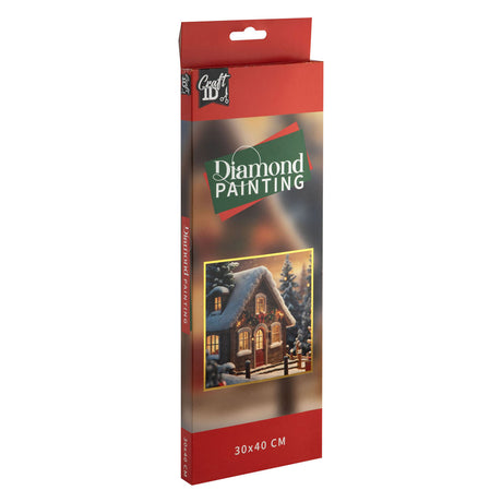 Creative craft group diamond painting kerstmis - 30x40cm