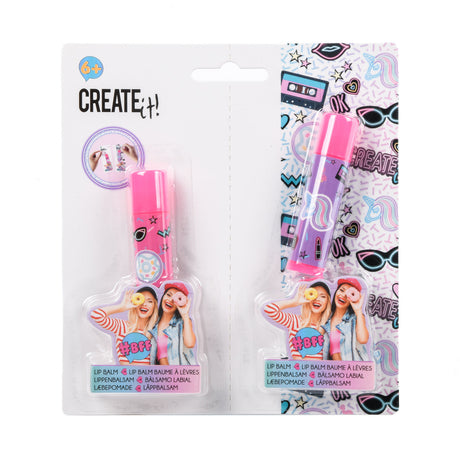 Erstelle es! Lippenbalsam BFF