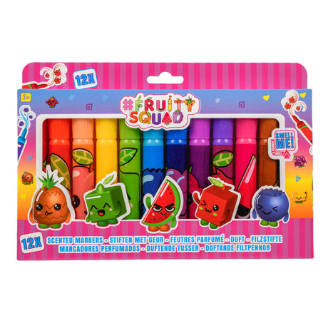 Canenco Fruity Squad Stiften Super Brede Punt traf Geur, 12st.