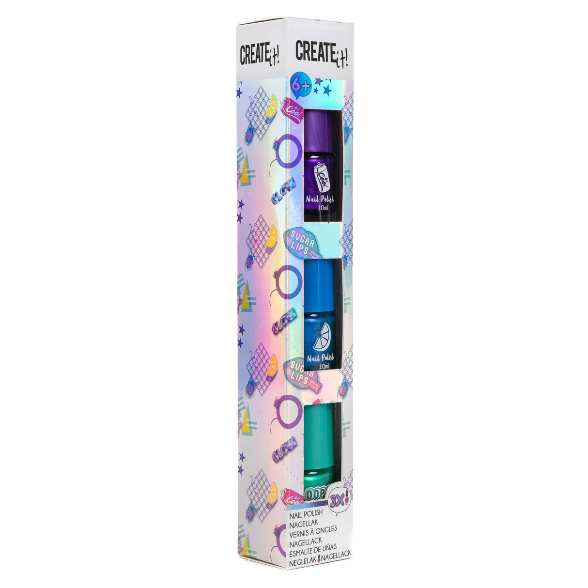 Erstellen Sie es! Poptastischer Nagellack 3-Pack