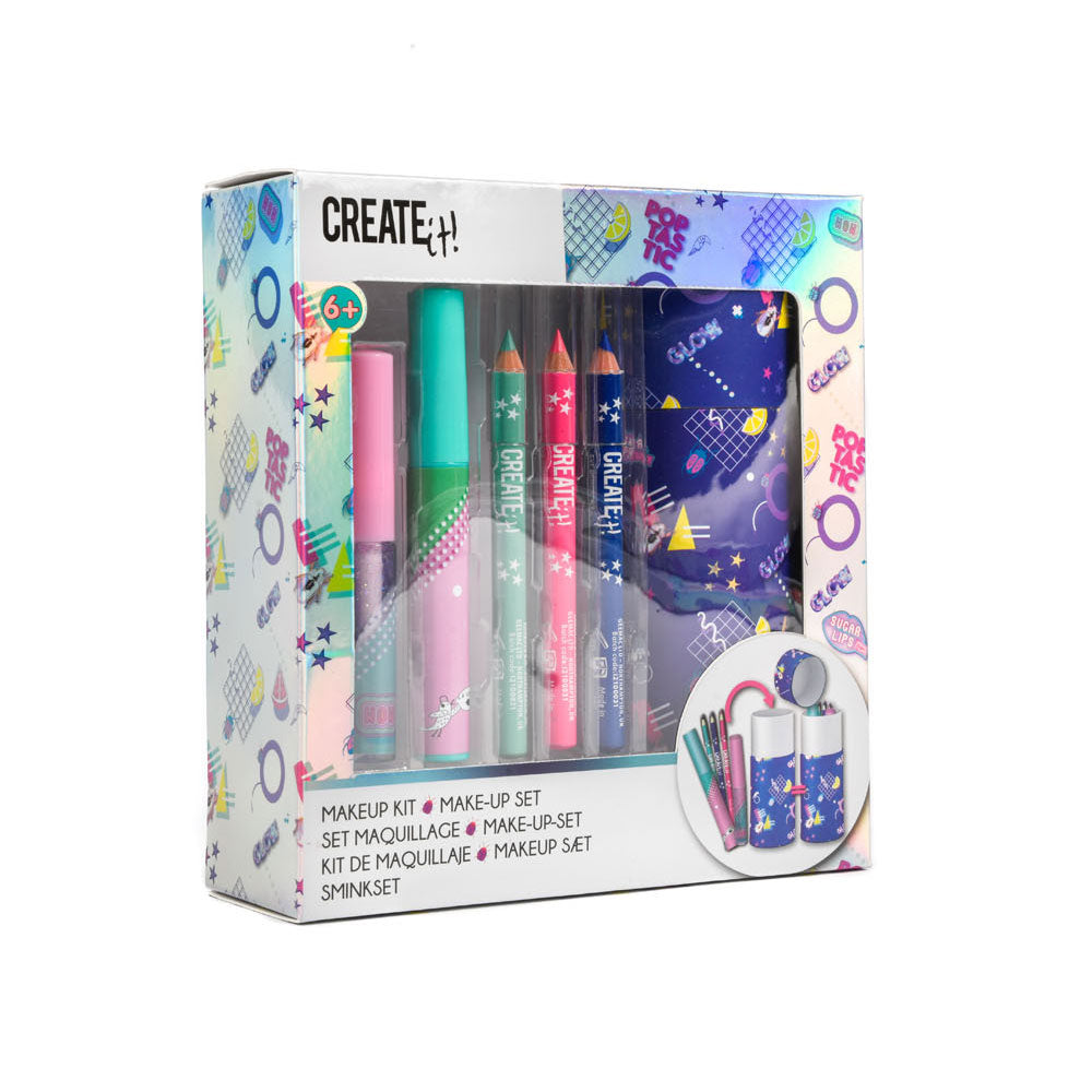Erstellen Sie es! Poptastischer Make -up -Set mit Speicherkocher
