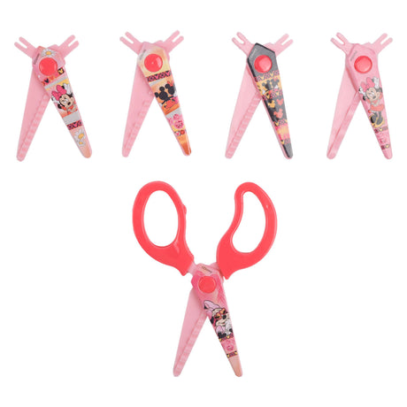 Canenco Minnie Mouse Zackenschere mit 5 gezackten Klingen