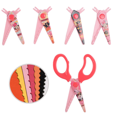 Canenco Minnie Mouse Zackenschere mit 5 gezackten Klingen