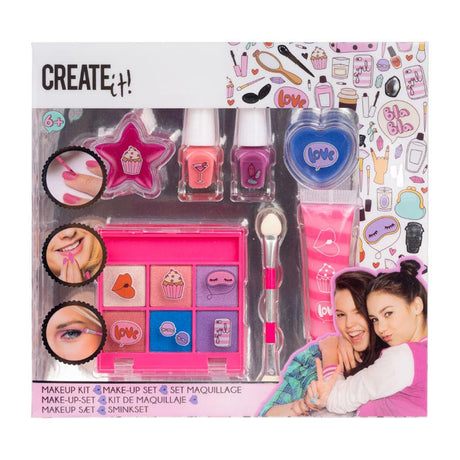 Erstellen Sie es! Schönheits Make -up Set Pink Lila